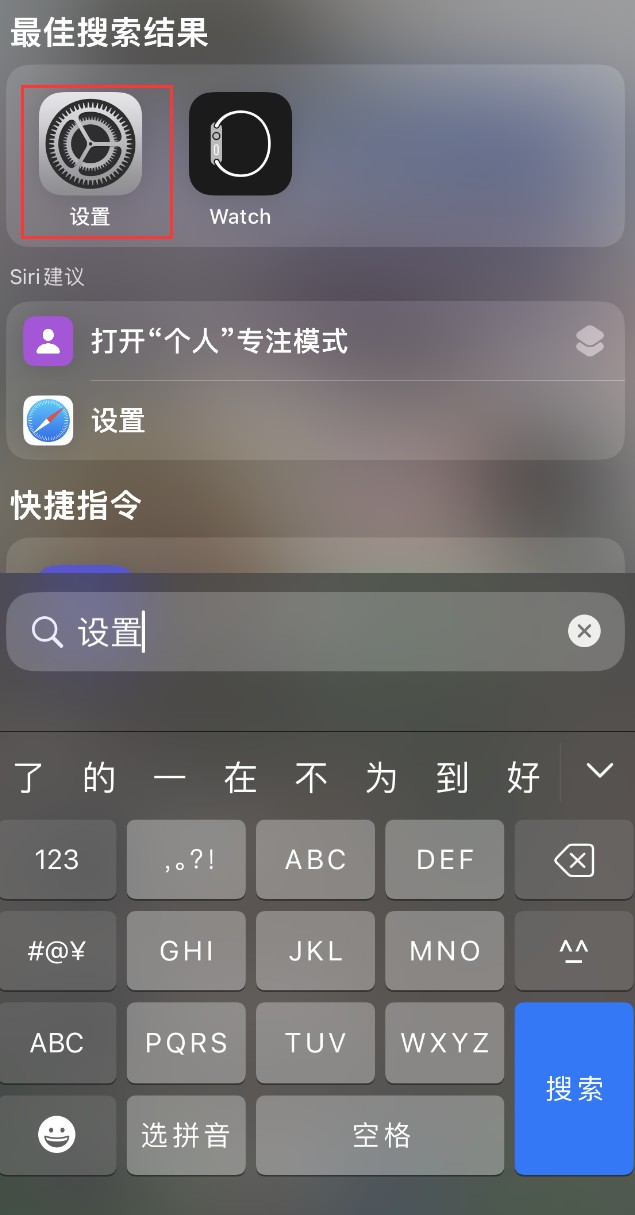 波密苹果手机维修分享：iPhone 找不到“设置”或“App Store”怎么办？ 