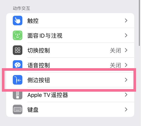 波密苹果14维修店分享iPhone14 Plus侧键双击下载功能关闭方法 